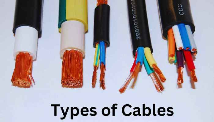 Types of Cables and Their Applications or Uses in Lahore, Pakistan